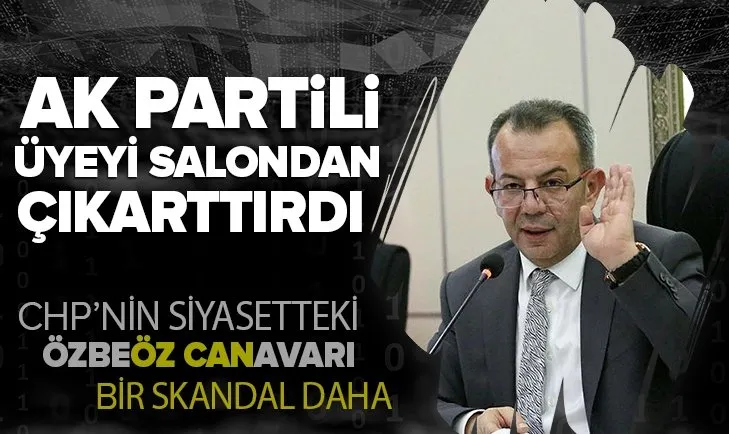 CHP’li Bolu Belediye Başkanı Tanju Özcan’dan bir skandal daha! AK Partili üyeye zorbalık