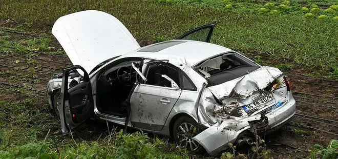 Kahraman Tazeoğlu trafik kazası yaptı