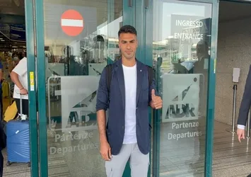 SON DAKİKA: Milli futbolcu Zeki Çelik Roma'da