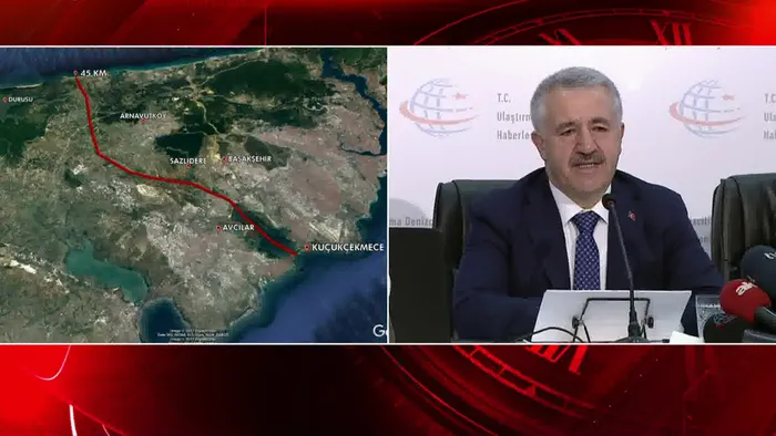 Kanal İstanbul'un güzergahı belli oldu - 2