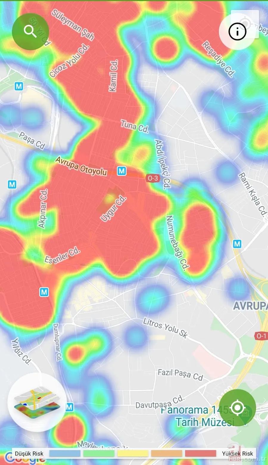 İstanbul'da riskli ilçelerde kısıtlama olacak mı? İlçe ilçe corona virüs haritası 13