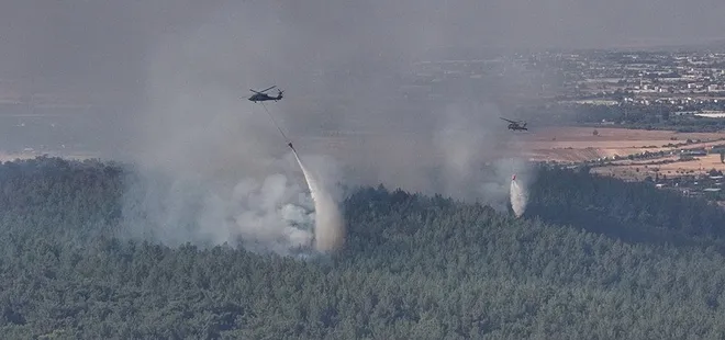 Orman yangınlarıyla mücadele!