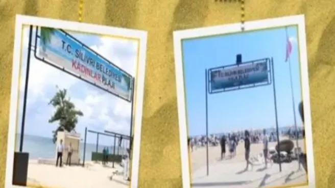 Silivri kadınlar plajı kapatıldı
