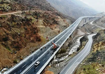 Bitlis'e dev hizmet! Kara yolu daha güvenli hale gelecek! Merakla beklenen açılış yarın