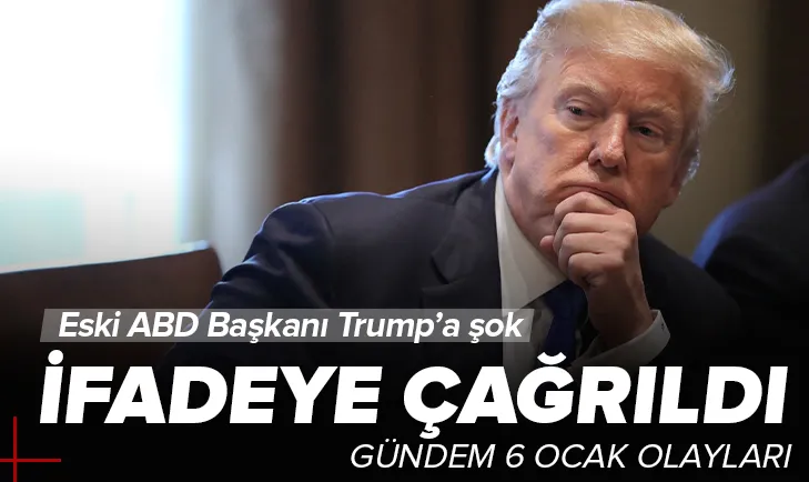 Donald Trump ifadeye çağrıldı!
