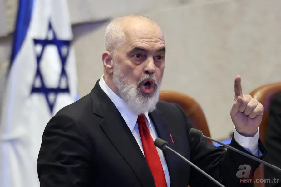 Arnavutluk Başbakanı Edi Rama İsrail'de: Katil Netanyahu'yu öve öve bitiremedi! İstikrar Gücü için Türkiye'yi işaret etti 2