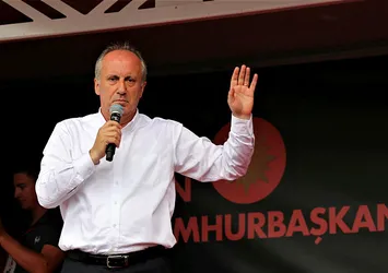 Van mitinginde Muharrem İnce'ye şok!