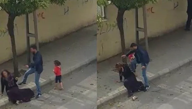 Gaziantep'te çocuğunun yanında eşini döven adamın ifadesi ortaya çıktı - 1