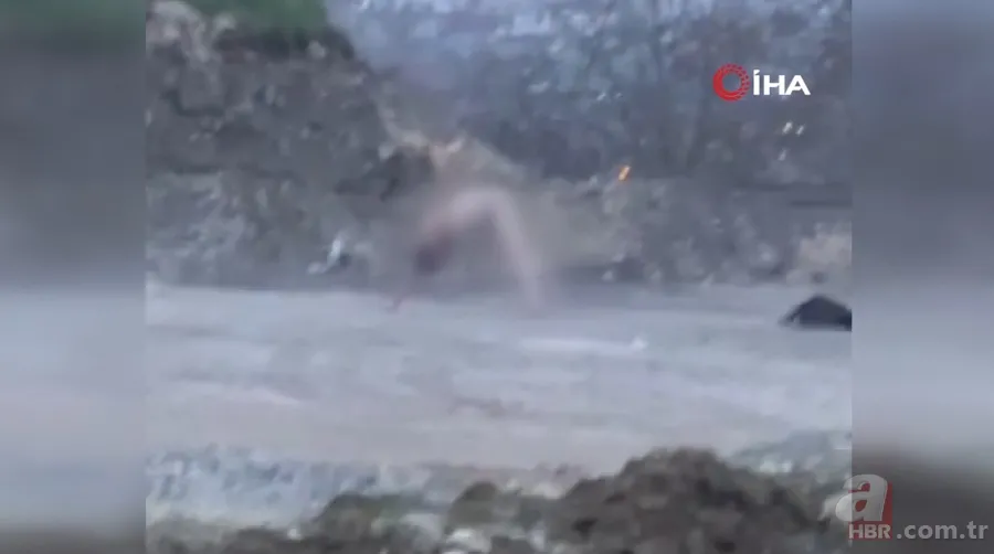 Tedirginlik yaratan görüntü! Çıplak şahsın garip hareketleri kamerada 4