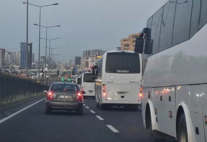 Bursaspor Diyarbakır’a geldi: Zırhlı araçlarla otele geçti