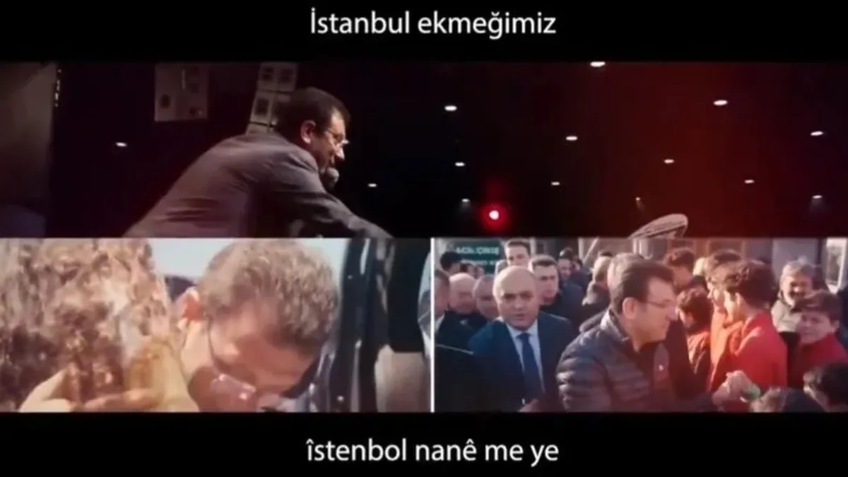 DEM İstanbul adayı Meral Danış Beştaş ortalıkta yok! İmamoğlu'ndan DEM'e Kürtçe şarkılı teminatı