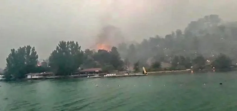 Manavgat'ta korku dolu anlar: Bizi değil bebeğimizi kurtarın