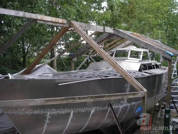 14 yıl emek verip kendi yatlarını yaptılar 12