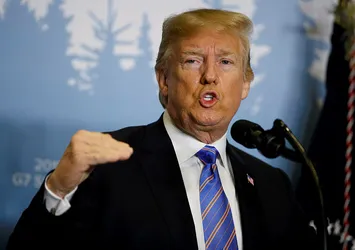 Trump'tan Kanada Başbakanı Trudeau'ya tepki