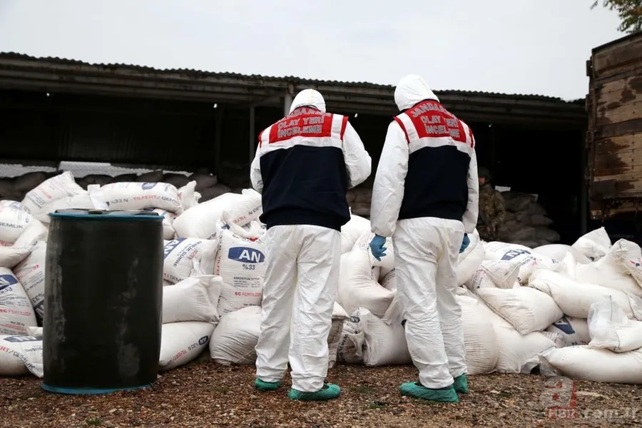 Dİyarbakır'da 157 ton amonyum nitrat ele geçirildi 9