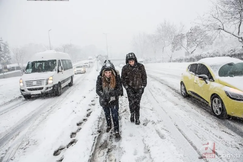 İstanbul'da kar yağışı ne zaman bitecek? Meteoroloji'den İstanbul, Sakarya, Kocaeli, Yalova için kar uyarısı! 9