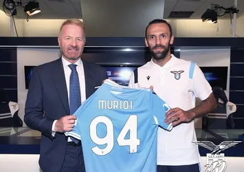Lazio Vedat Muric'i basına tanıttı