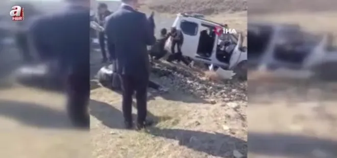 Başkale'de trafik kazası