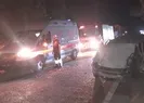 Manisada feci kaza! Otomobil ile traktör kafa kafaya çarpıştı