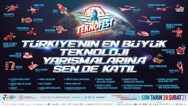 TEKNOFEST kapsamındaki Roket Yarışması’na başvurular sürüyor