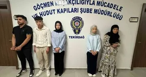 Tekirdağ’da düzensiz göçmen operasyonu