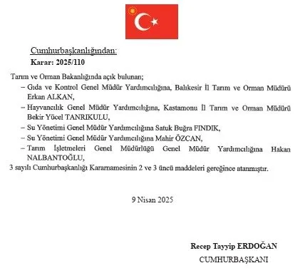 Cumhurbaşkanlığı politika kurullarına atamalar Resmi Gazete'de! 10 ayrı kurula toplam 140 isim