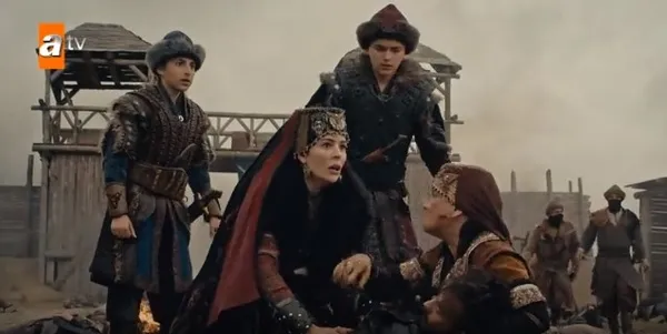 Kuruluş Osman’da Tekfur Valens Kargın obasını bastı! Aktemur Bey ağır yaralandı