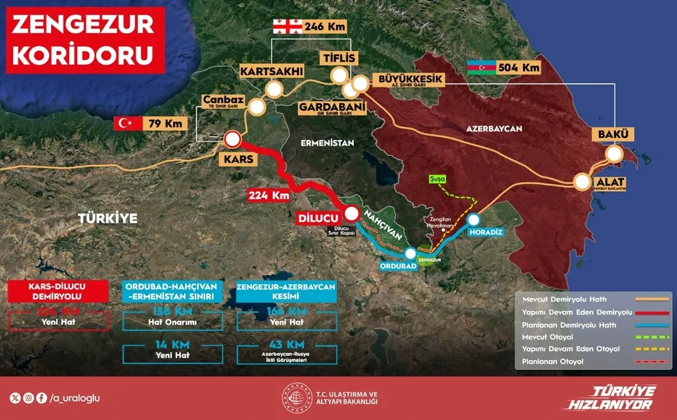 ÖZEL DOSYA | Kafkasya’da yeni devir: Erdoğan Erivan yolunda! Türk dünyasını birleştirecek Zengezur koridoru için tarihi hamle - 1