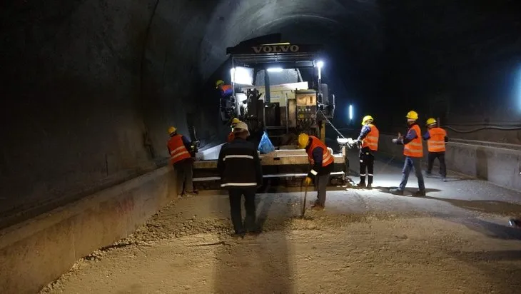 Zigana Tüneli’nde sona doğru! Dünyanın ikinci, Avrupa’nın ve Türkiye’nin en uzun çift tüplü karayolu tüneli olacak