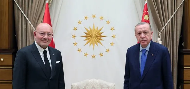 Başkan Erdoğan, Doğuş Grubu Yönetim Kurulu Başkanı Şahenk’i kabul etti
