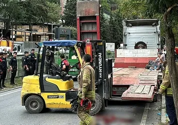 Kağıthane'de feci ölüm! Tamir etmek istediği TIR’ın rampasının altında kaldı