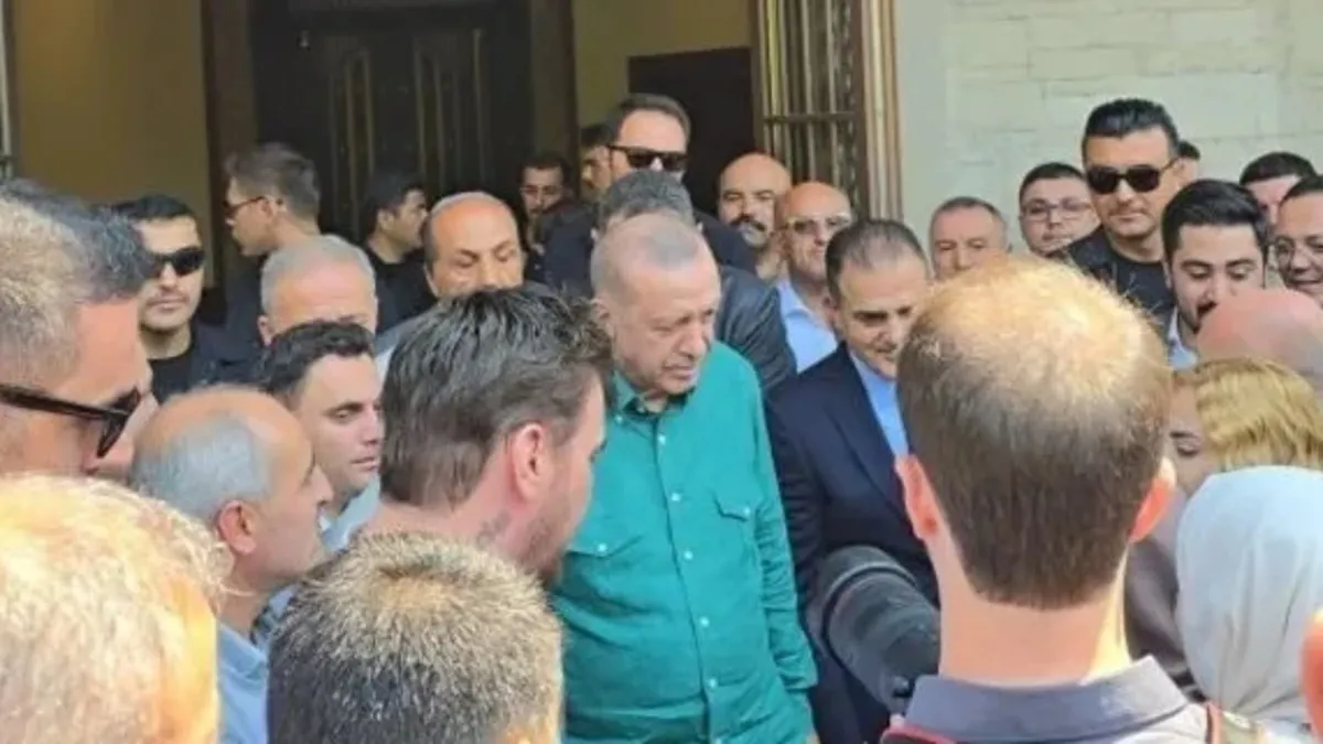 Başkan Erdoğan cuma namazını Okluk Millet Camisi'nde kıldı