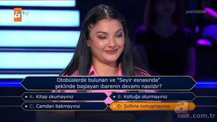 Milyoner'e damga vuran yarışmacı: Bu soruda elenmek marifet ister! ''Onur öğrencisi olarak mezun oldum'' dedi ama...