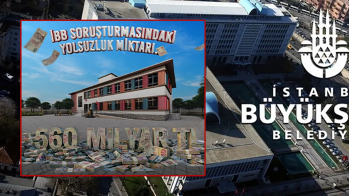 CHP'li İBB'nin İstanbul vurgunu! Hizmete değil yolsuzluğa giden para: 560 milyar TL neler yapılabilirdi?