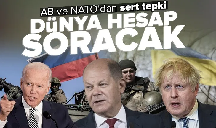 Rusya’nın Ukrayna işgali başladı! Dünyadan peş peşe tepkiler
