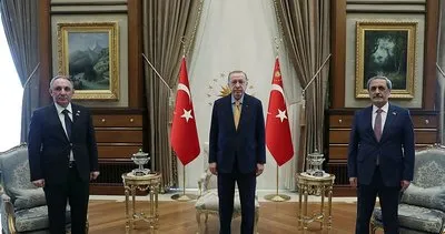 Son dakika: Başkan Erdoğan'dan önemli kabul