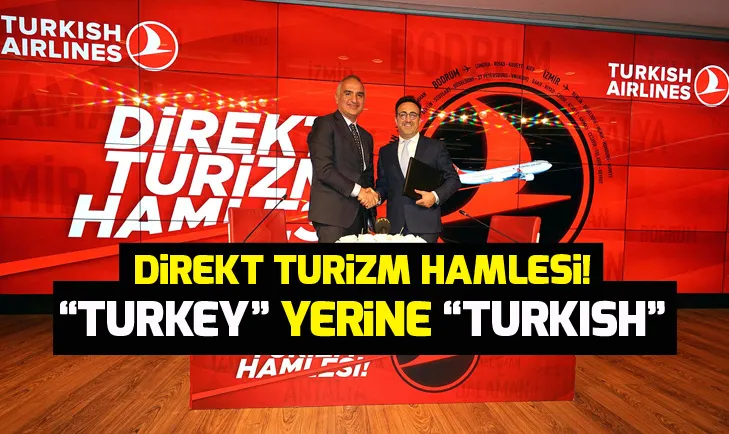 Direkt Turizm Hamlesi! Turkey yerine Turkish
