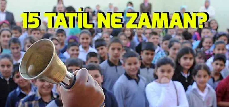 15 tatil ne zaman olacak? Yarıyıl tatili için geri sayım! İşte MEB 2019 çalışma takvimi ve Sömestr tatili...