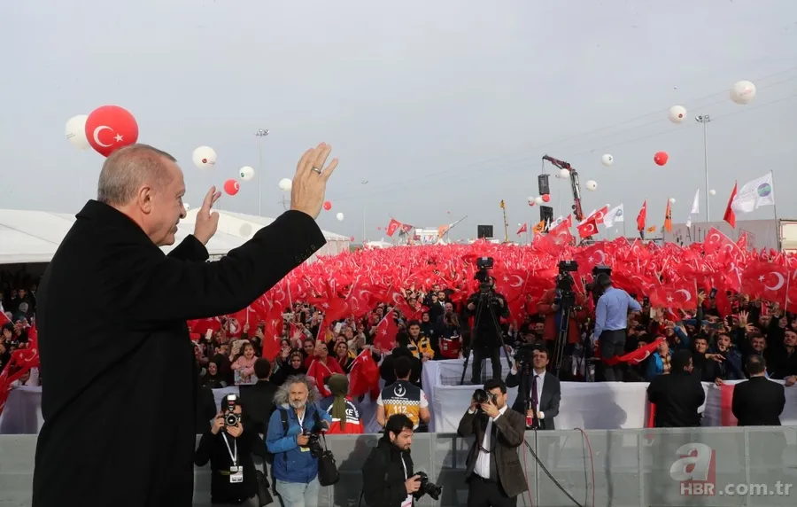 Başkan Erdoğan kurdeleyi kesip otomobille yolu test etti! Kuzey Marmara Otoyolu Kınalı-Odayeri Kesimi açıldı... 4