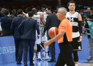 Anadolu Efes-Beşiktaş maçında skandal!