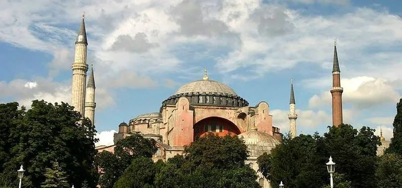 AYASOFYA'DA TARİHİ ANLAR!