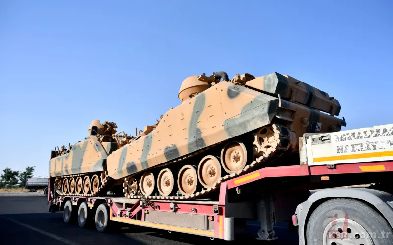 Son dakika: S-400 teslimatının ardından Suriye sınırında dikkat çeken sevkiyat 21