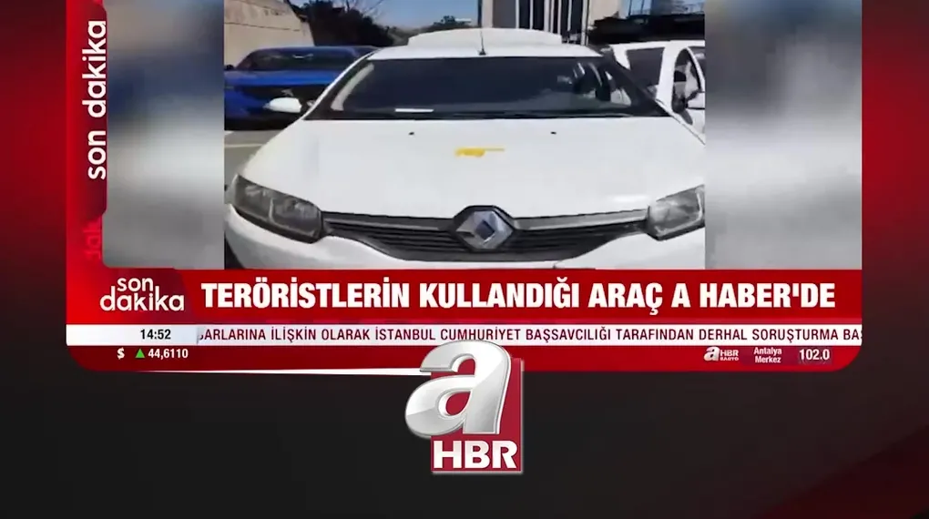 TERÖRİSTLERİN KULLANDIĞI ARAÇ