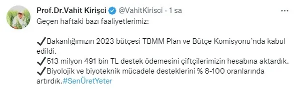 ÇİFTÇİLERE MÜJDE! Tarımsal destek ödemeleri yattı mı, ne zaman yatacak?