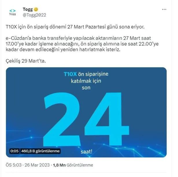 TOGG kura çekimi ne zaman yapılacak, başvurular bitti mi? TOGG kura çekimi ertelendi mi, nihai sonuç listesi açıklandı mı?