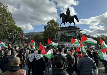 Almanya'da 'Filistin'e destek' gösterisine izin verilmedi!