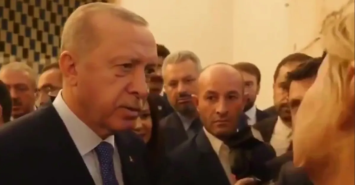 Başkan Erdoğan'dan Sky News muhabirine tokat gibi yanıt: Ben Trump geldiği zaman konuşurum