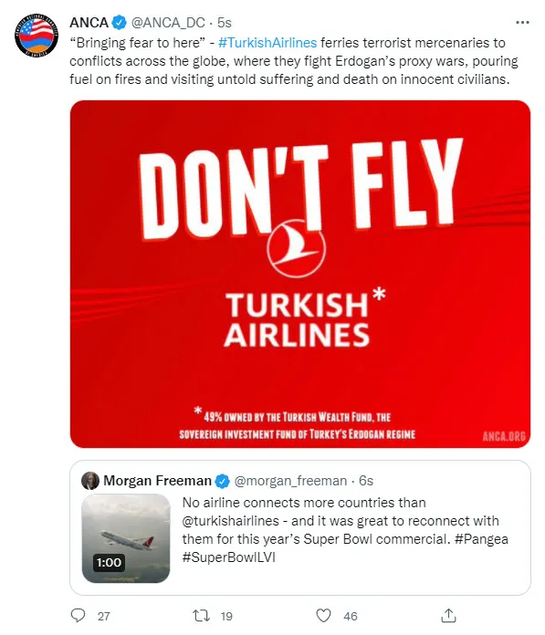 morgan-freemanli-thy-reklamini-hazmedemediler-ermenilerden-skandal-boykot-cagrisi-1644831366576.jpg Morgan Freeman'lı THY reklamını hazmedemediler! Ermenilerden skandal boykot çağrısı - 3