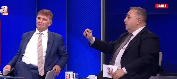 Gazeteci Zafer Şahin ( A Haber - Ekran Görüntüsü)
