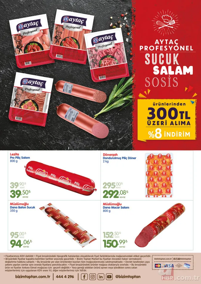 28 Eylül Bizim Toptan Market indirim kataloğu yayınlandı! 2 kg kaşar peynir 285 TL, 3 kg çay 267 TL, 3 kg çay 267 TL, 50’li karton bardak 12.46 TL’den satışa sunuluyor 21